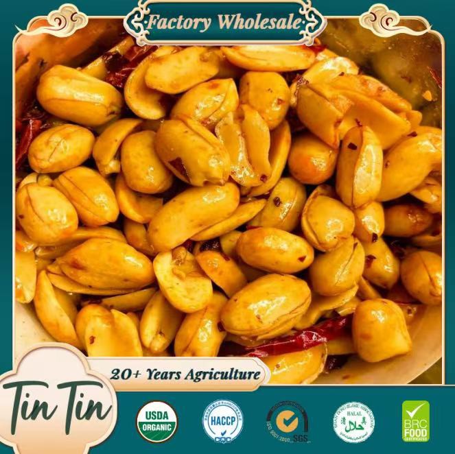 Verksmiðjuframboð-ljúffengar kínverskar kryddaðar jarðhnetur